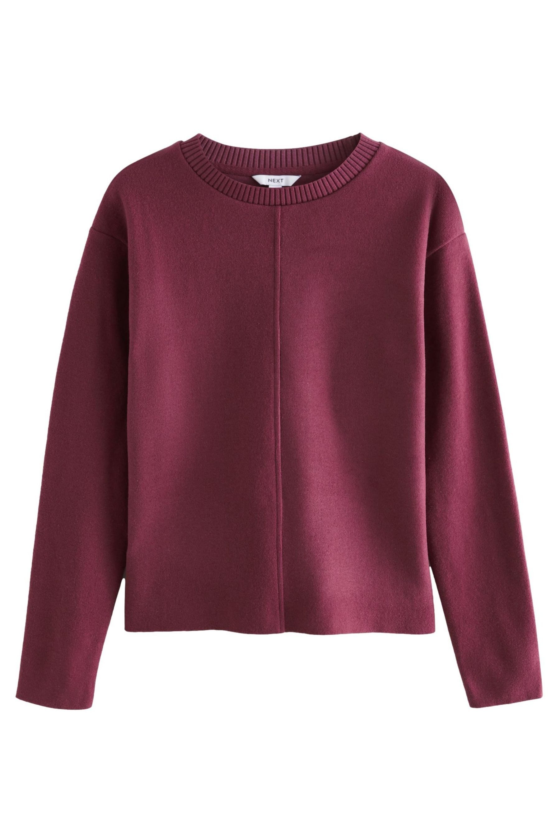 Next Rundhalspullover Weicher, gemütlicher, gerippter Rundhalspullover (1-t günstig online kaufen