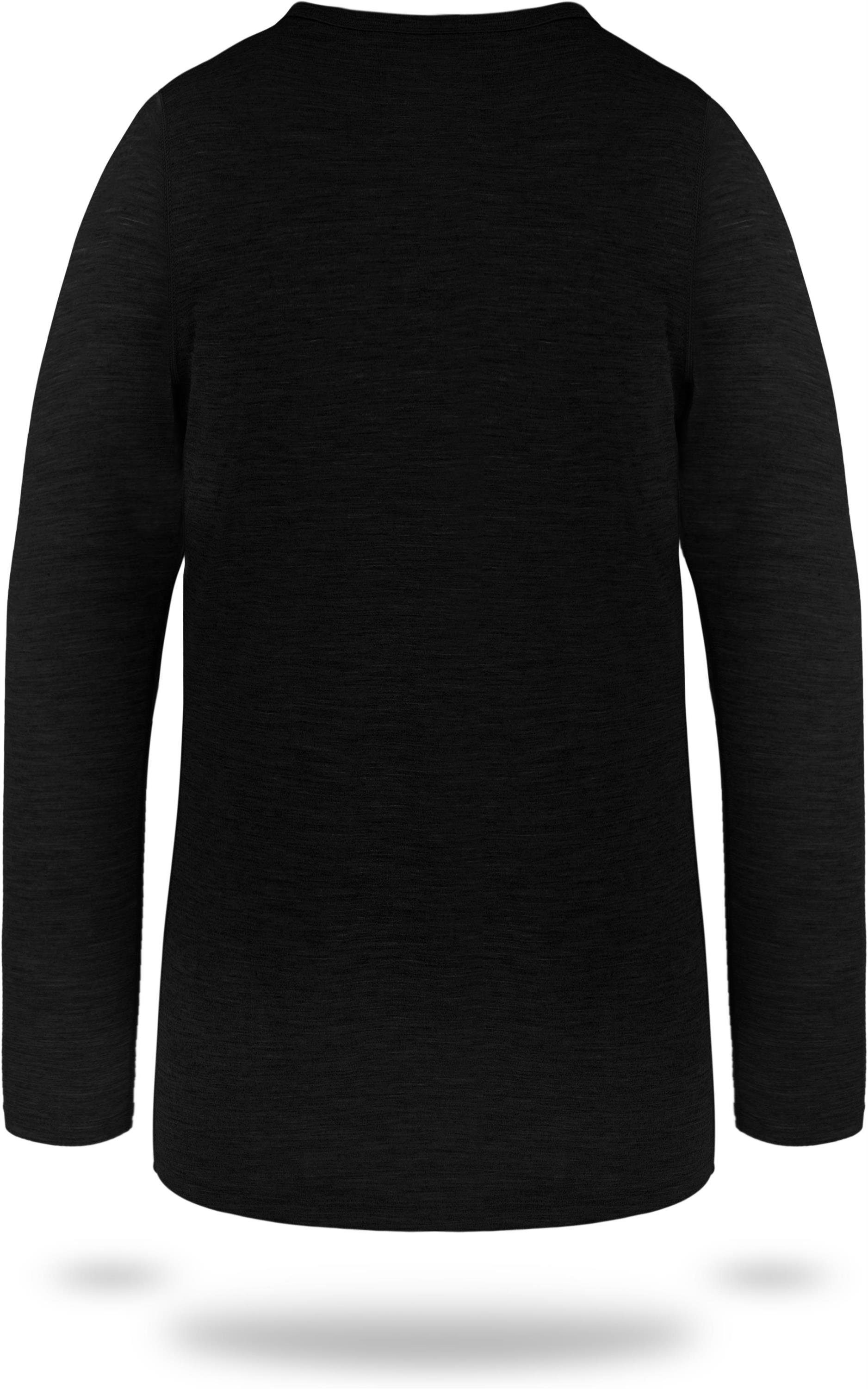 normani Funktionsshirt Kinder Merino Langarm Broome Thermounterwäsche aus 100% Bio-Merinowolle für Junge und Mädchen