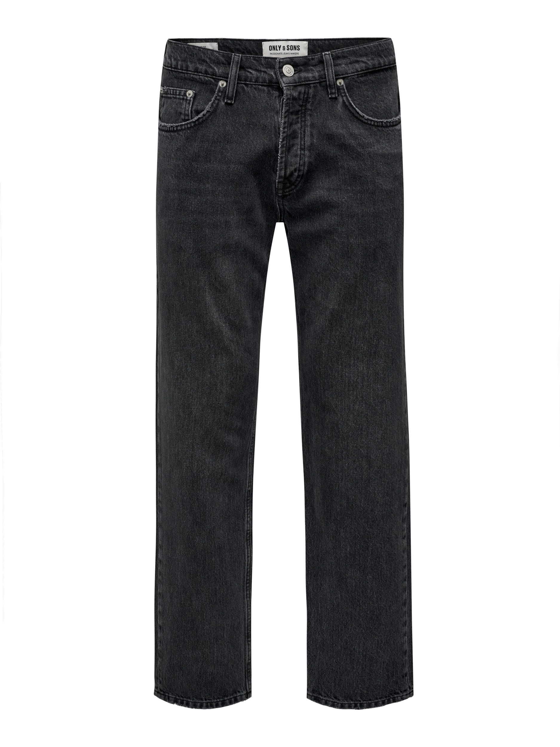 5-Pocket-Jeans ONSEDGE STRAIGHT BLACK 6985 TAI DNM