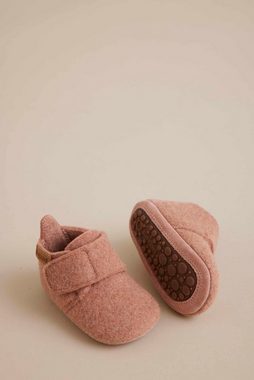 Bisgaard Bisgaard Baby Wool Hausschuh Wagenschuh, Babyschuh, Schlupfschuh mit Klettverschluss