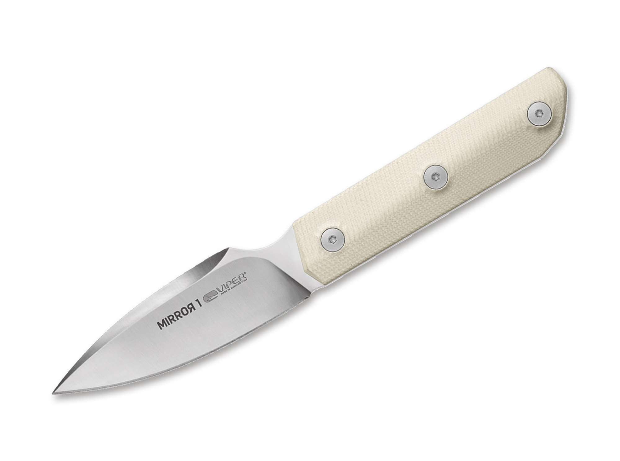 Viper Taschenmesser Feststehendes Ножи Mirror 1 G10 Ivory