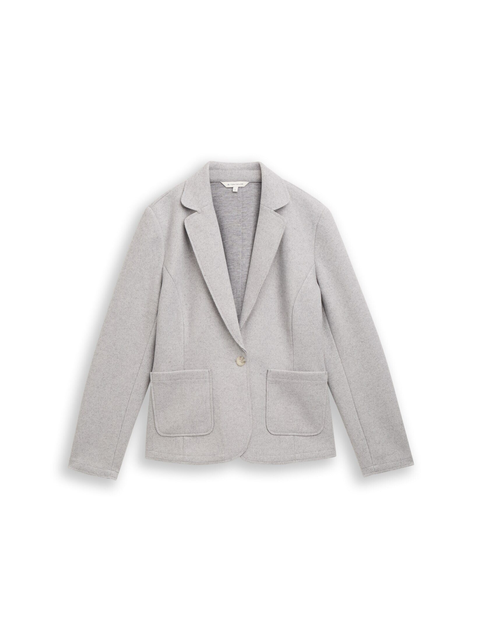 TOM TAILOR Jackenblazer Blazer Slim Fit Blazer in Melange-Optik