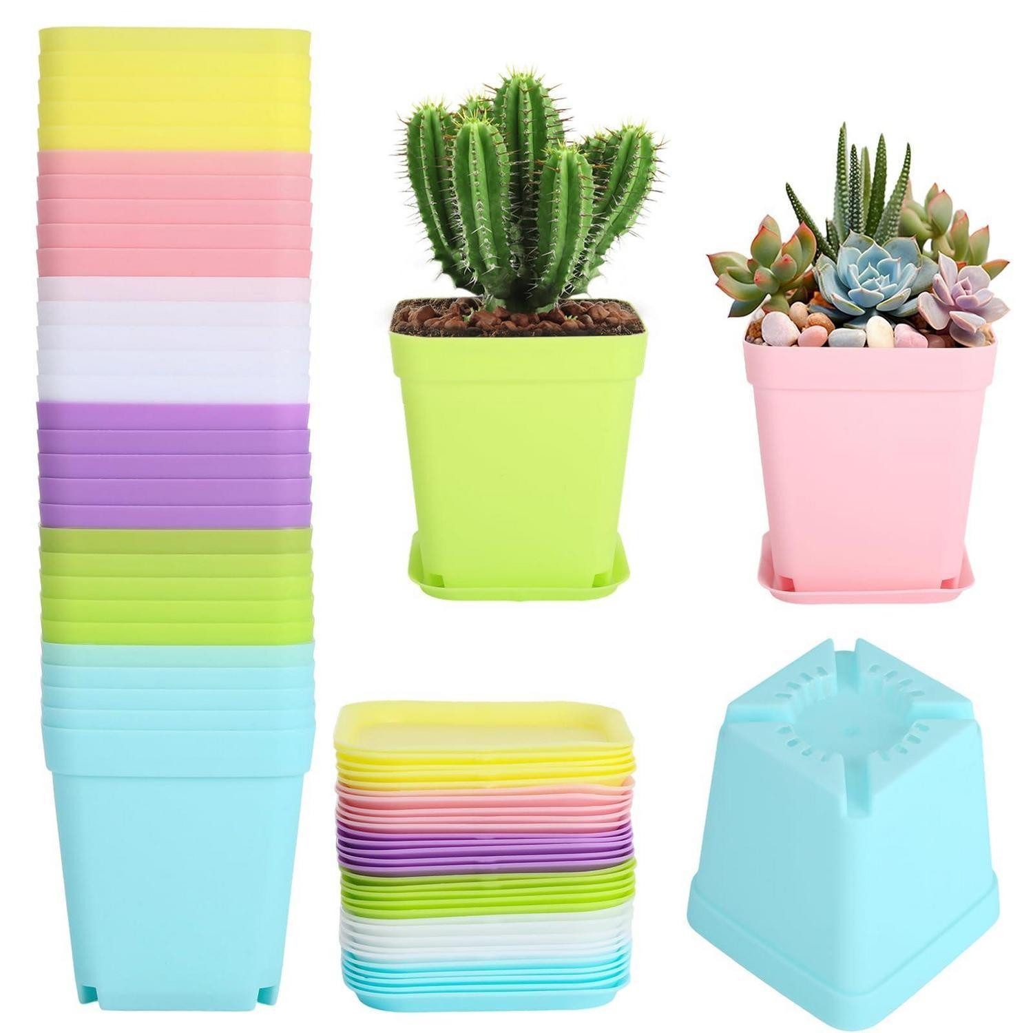 LuxusKollektion Anzuchttopf Anzuchttöpfe 30er Set Ø 7cm (30 St)