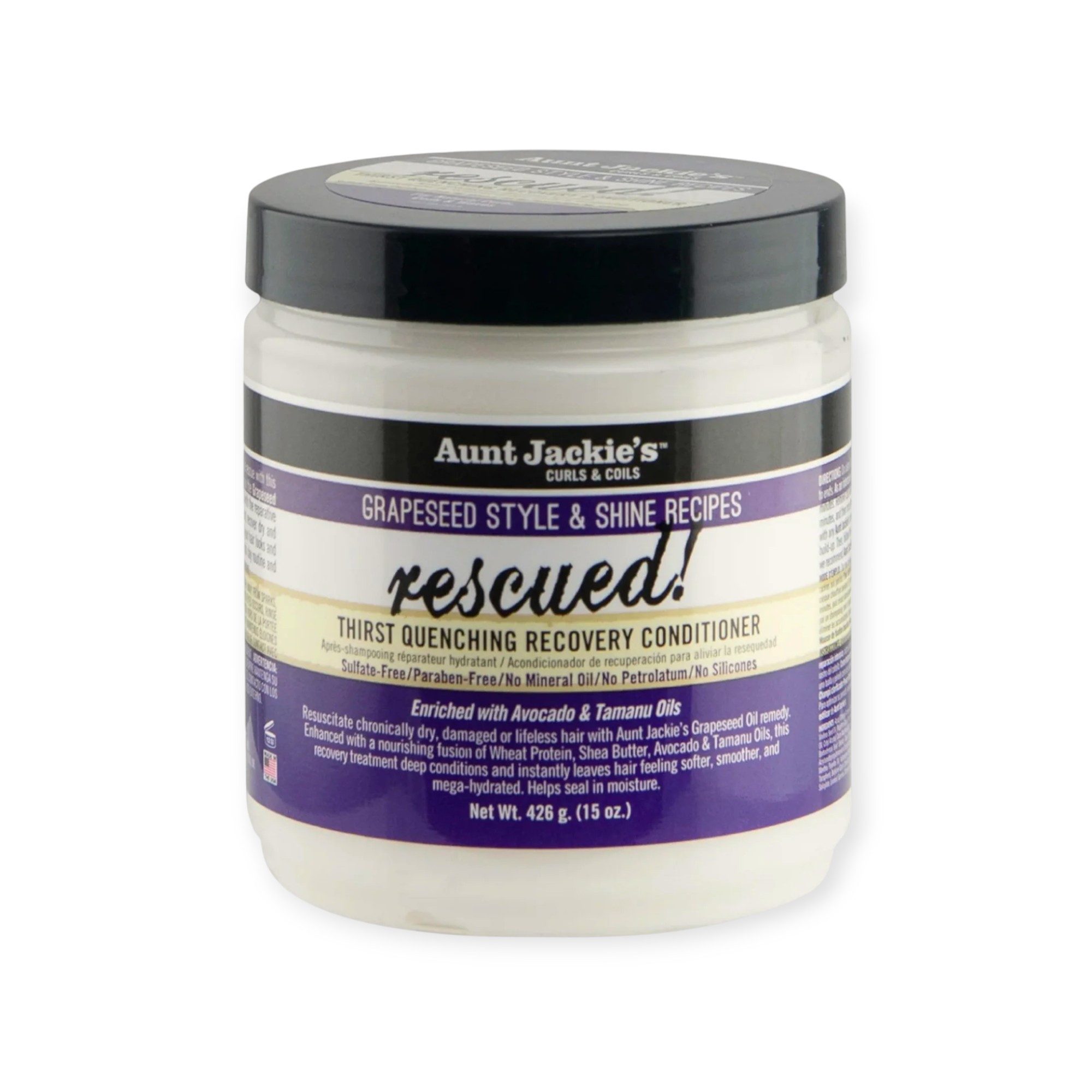 Aunt Jackie's Haarcreme Rescued Thirst Quenching Recovery