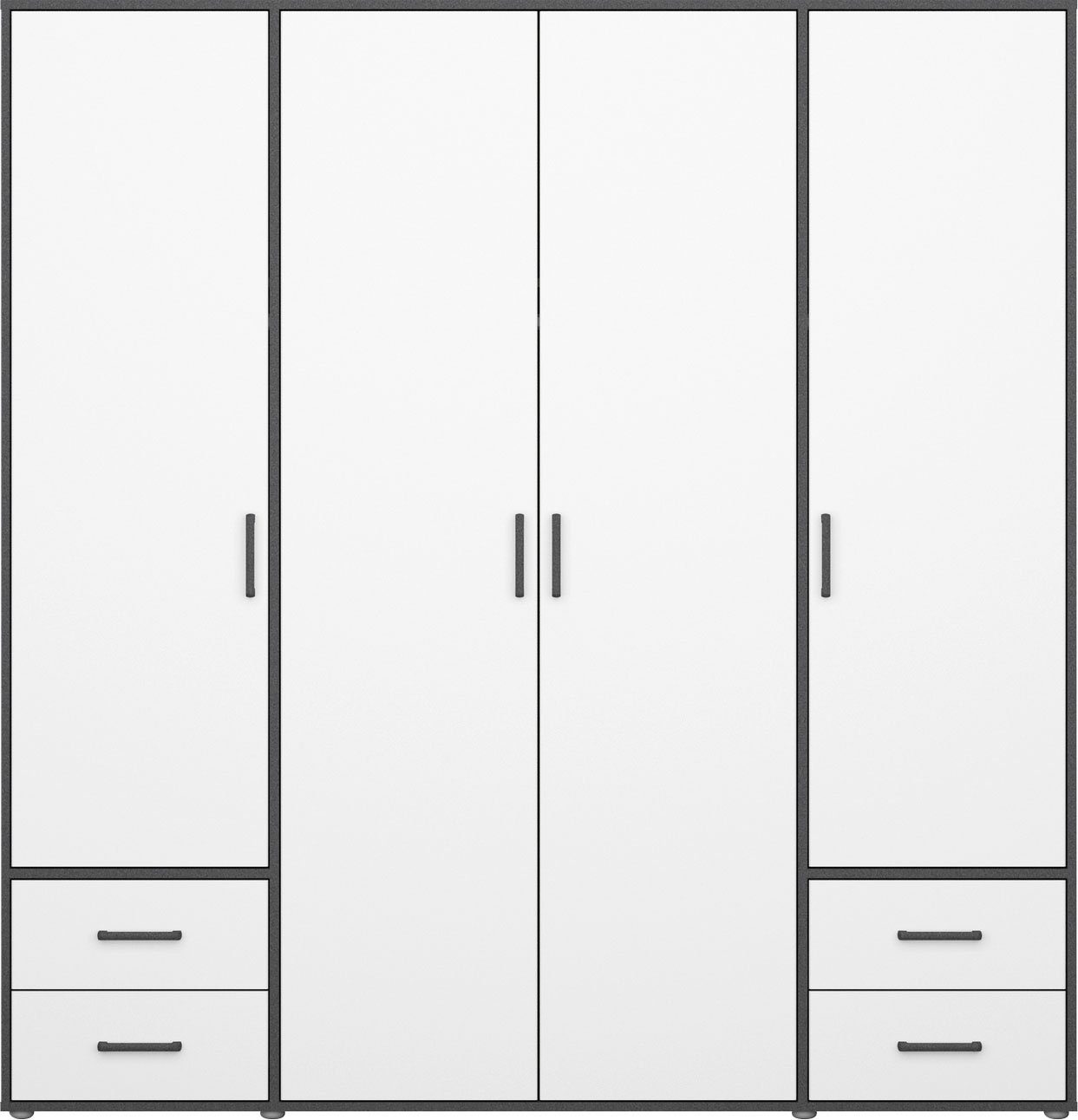 rauch Drehtürenschrank "Kleiderschrank Schrank Garderobe Wäscheschrank VOYA günstig online kaufen