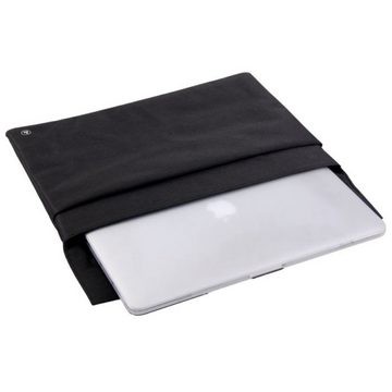 Hama Laptoptasche Notebook-Tasche Sleeve Slide Case Schutz-Hülle, für Laptop 15" 15,4" 15,6" Zoll gepolstert + Vordertasche für Zubehör