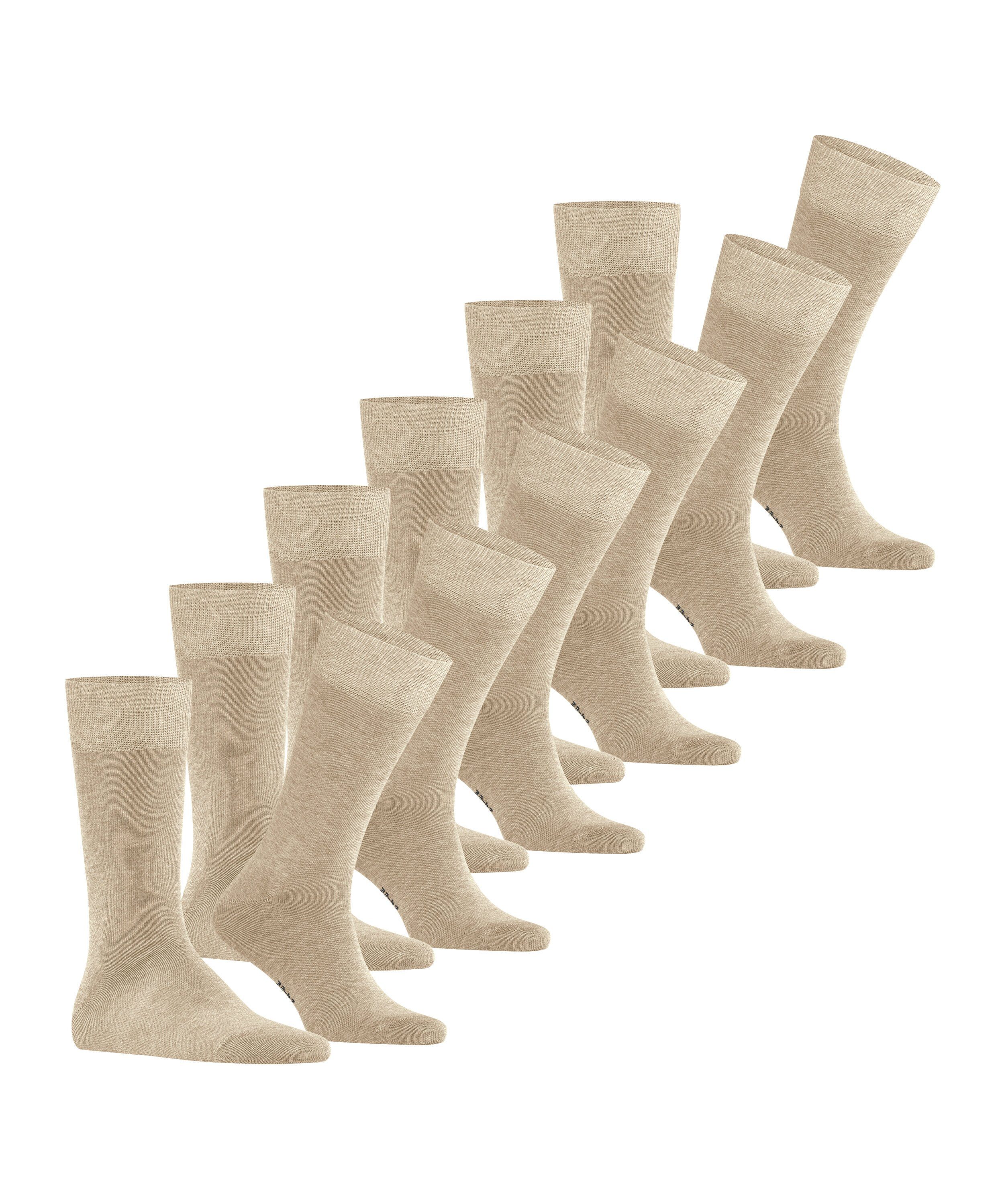 6-Pack mel. Happy Socken FALKE (4650) sand (6-Paar)