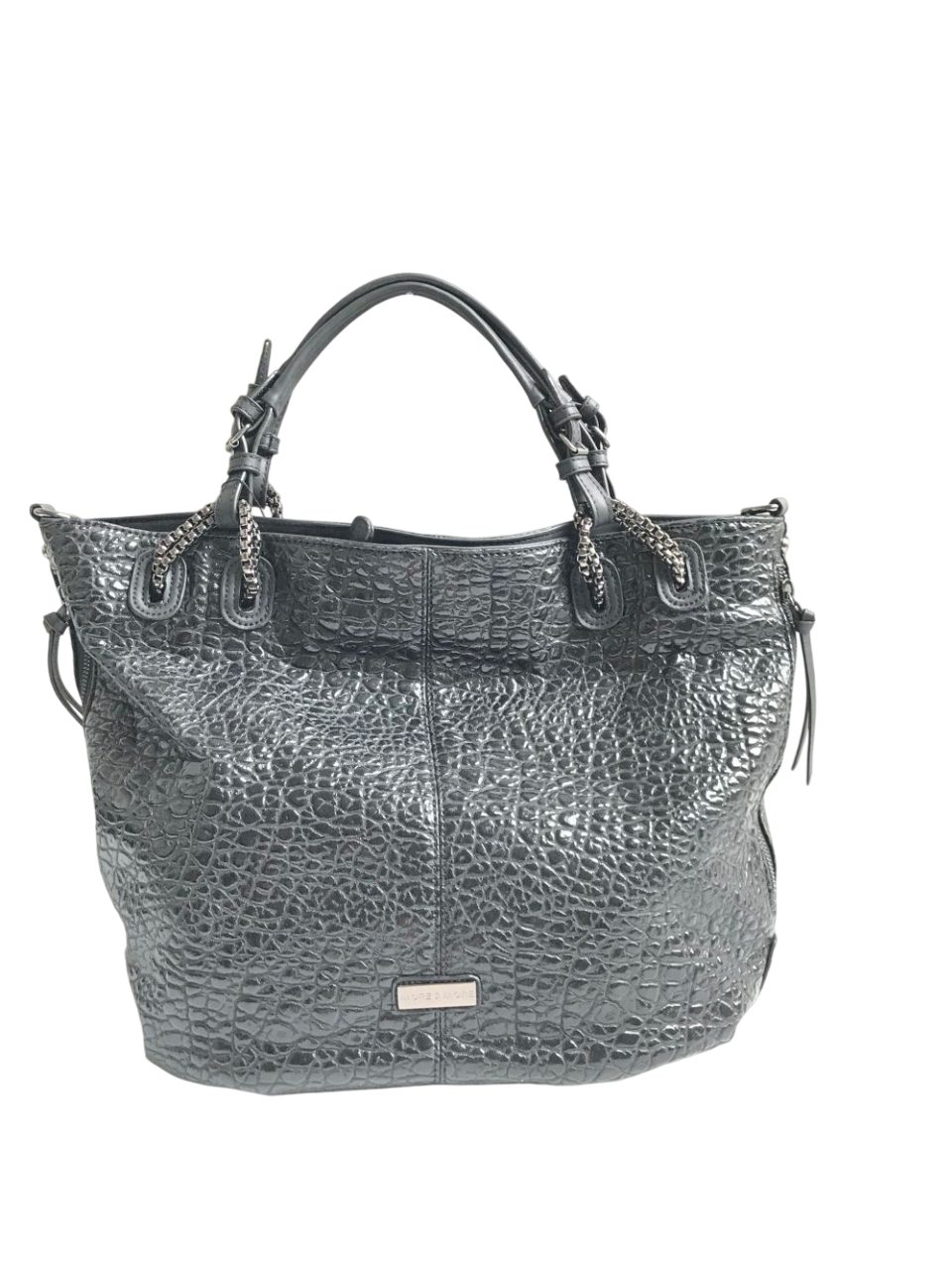 MORE&MORE Handtasche Damen Tragetasche Kunstleder Schwarz günstig online kaufen