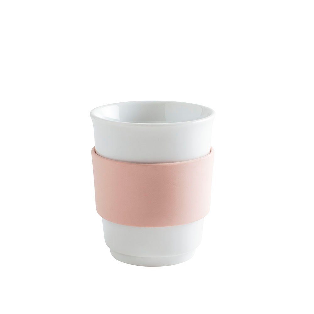 KAHLA Coffee-to-go-Becher Fillit Becher + Trinkdeckel, 1-tlg., Porzellan, Made in Germany