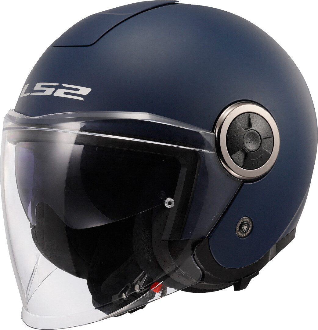 LS2 Motorradhelm OF620 Classy Solid Jethelm, Vorbereitet Für Kommunikationssystem,integriertes Sonnenvisier