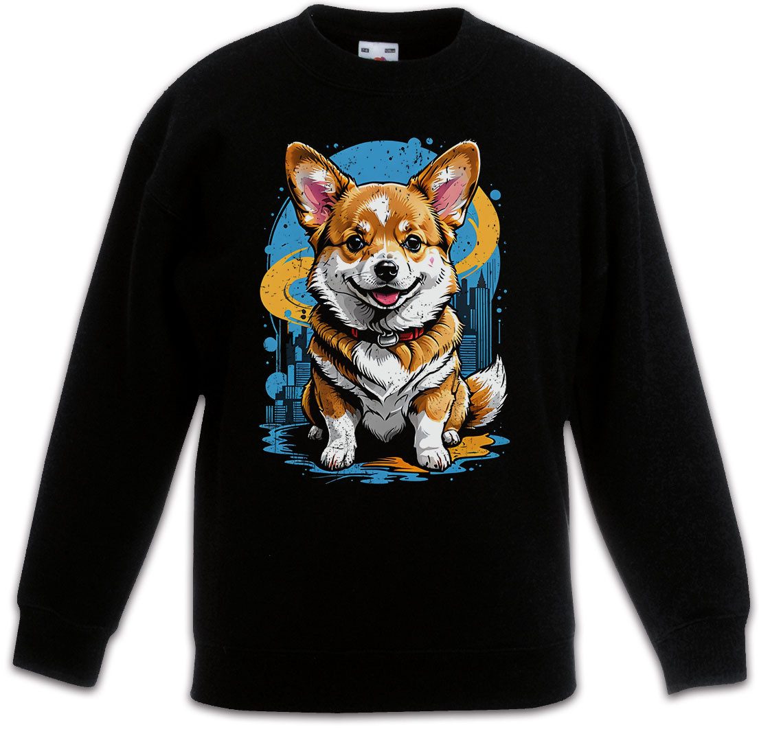 Sweatshirt Sweet Corgi Art Kinderpullover Welsh Pembroke Waliser Cardigan Hund