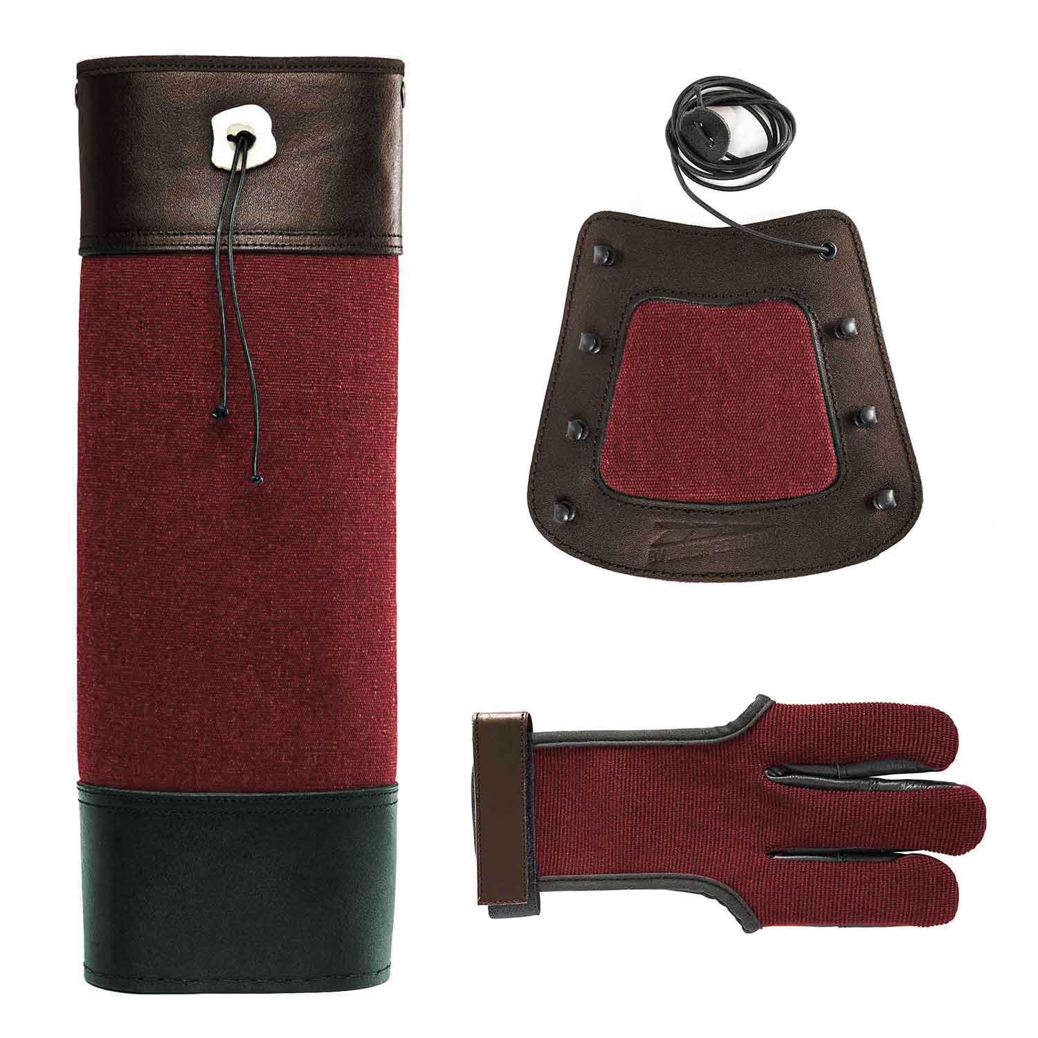 by Beier Germany Rückenköcher Rückenköcher Set Burgund