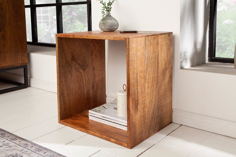 riess-ambiente Beistelltisch MAKASSAR 45cm natur (Einzelartikel, günstig online kaufen