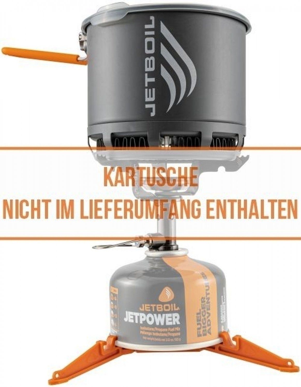 Jetboil Gaskocher Jetboil 200 / Stash Kochsystem g) Liter (0,8