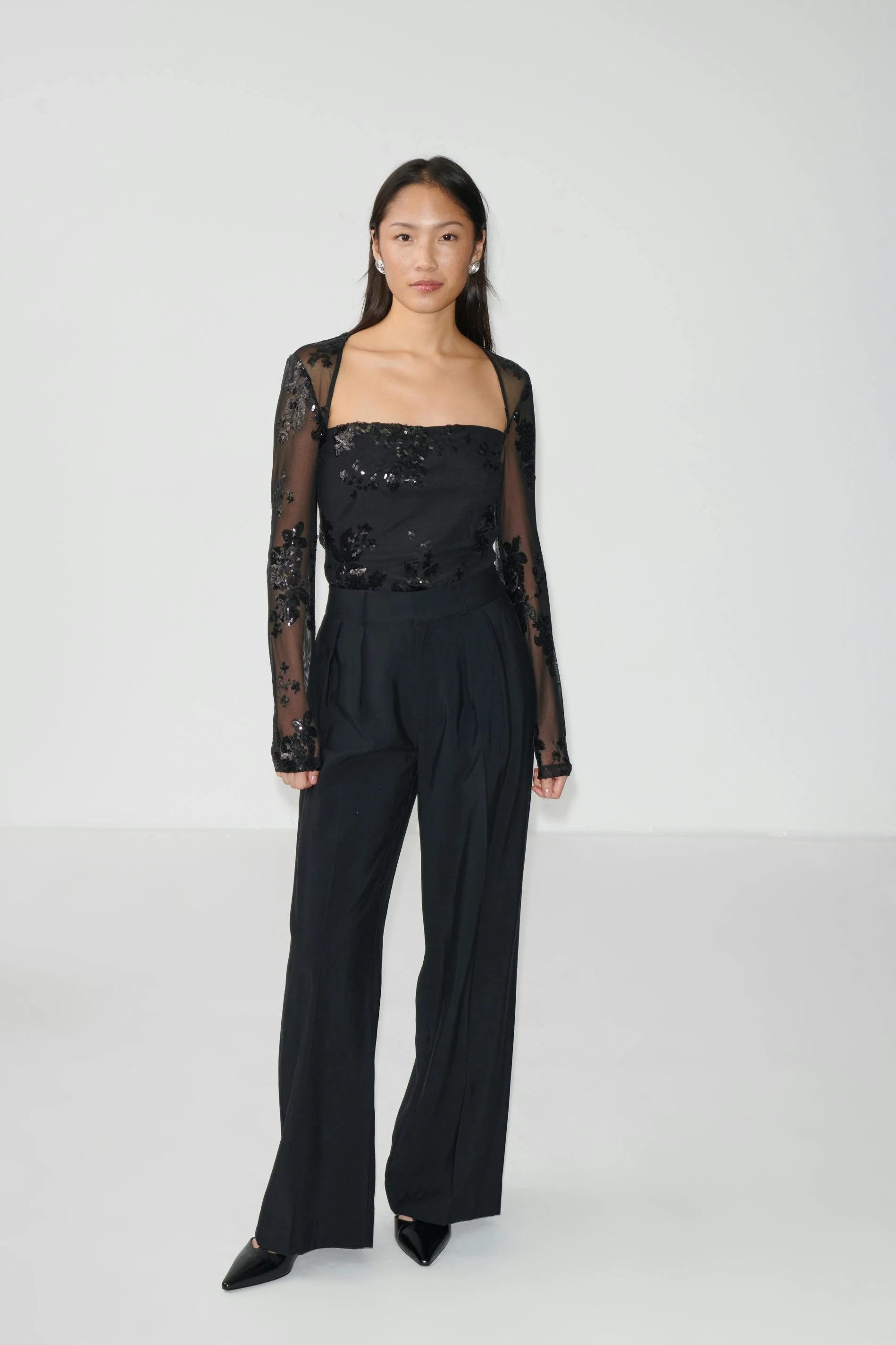 Gina Tricot Langarmshirt Square neck top