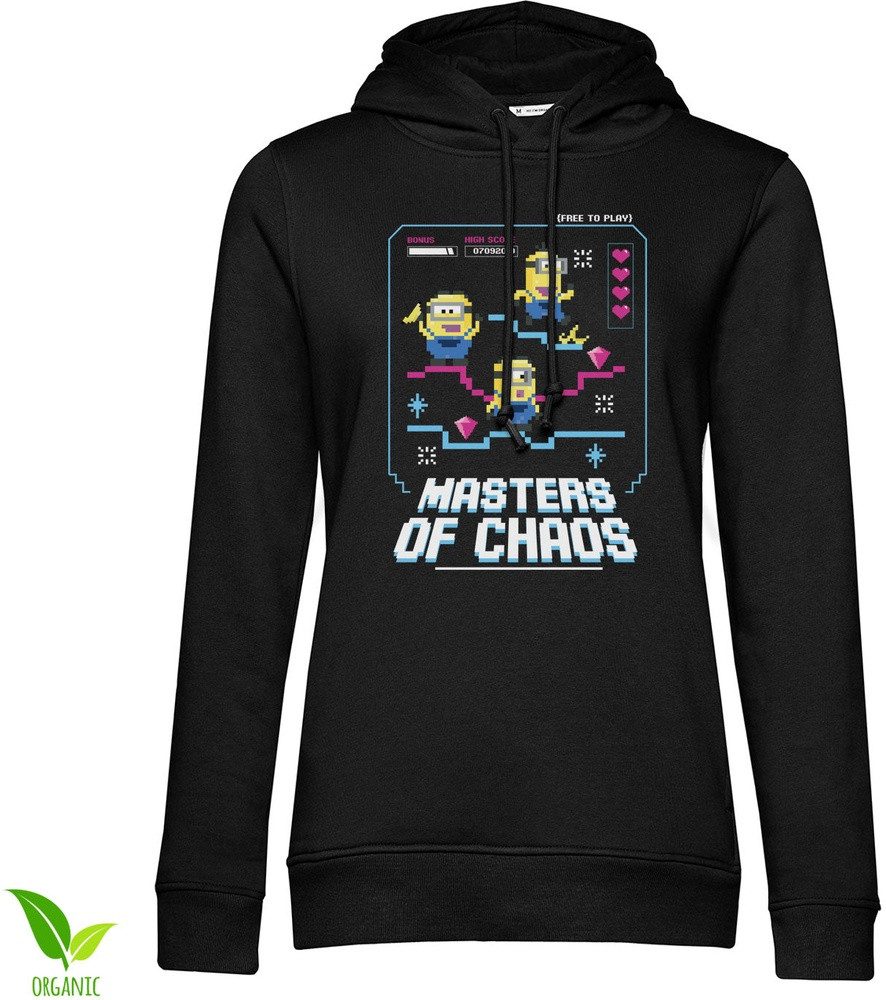 Minions Hoodie Minions - Masters Of Chaos Girly Hoodie