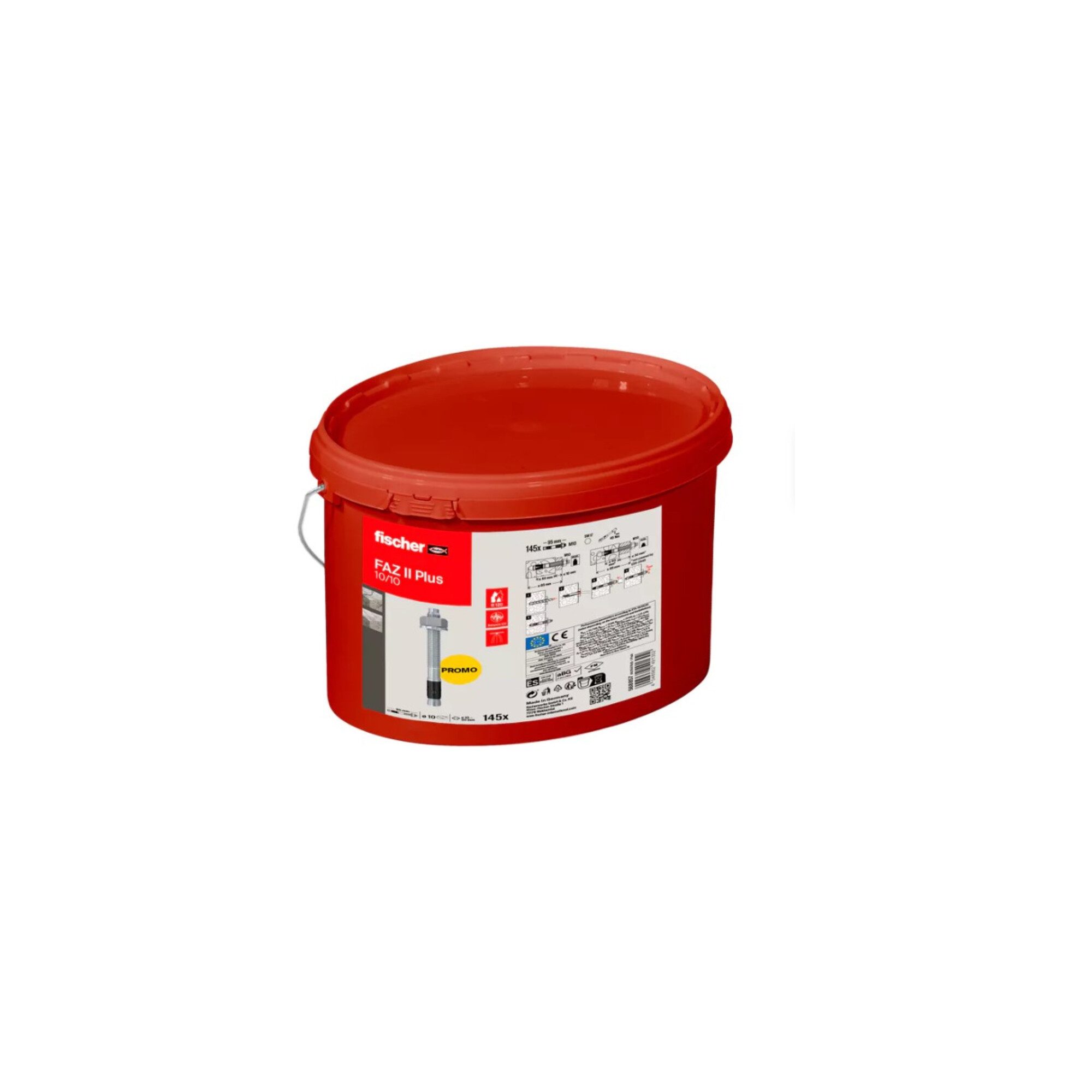 fischer Bolzenanker fischer Bolzenanker FAZ II Plus 10/10 im Eimer