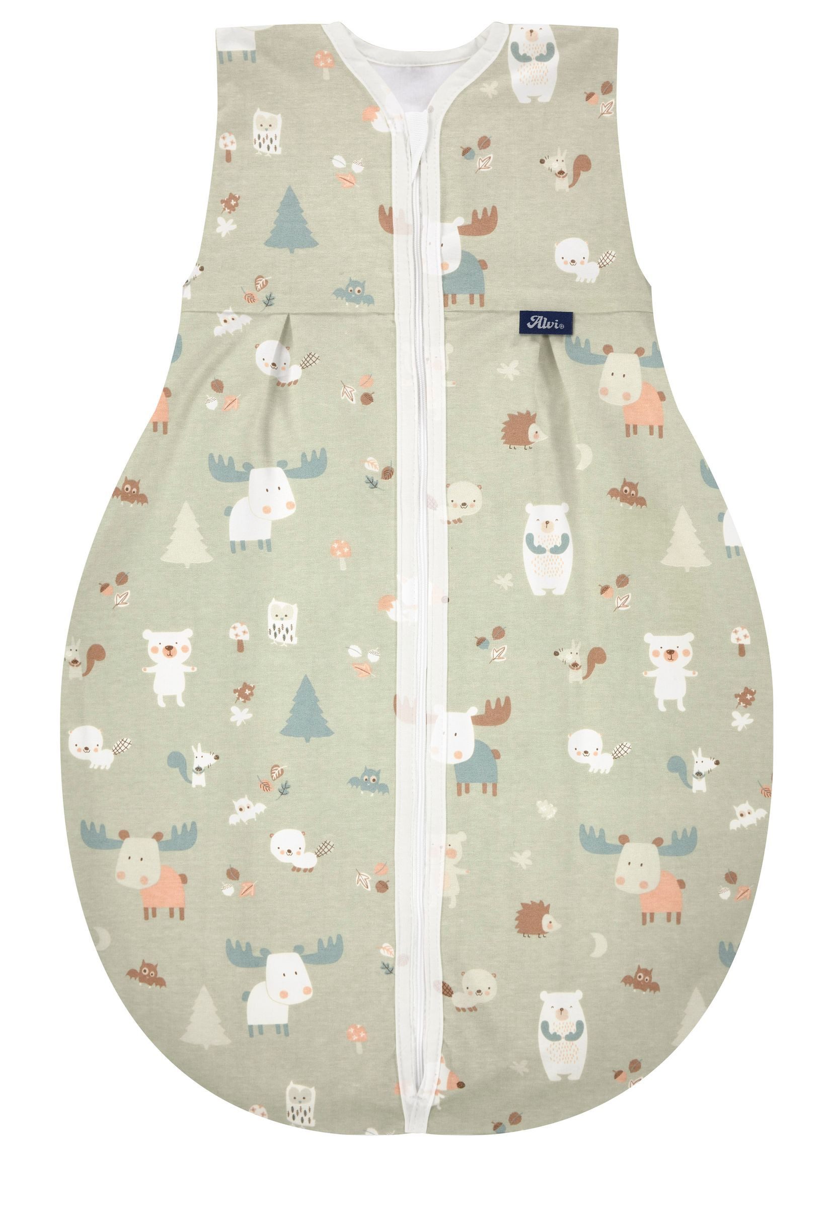 Alvi® Babyschlafsack Baby Kugelschlafsack Molton Baby günstig online kaufen