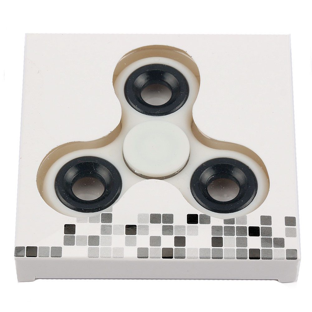 FunTomia Spiel FunTomia Fidget Spinner Tri Spinner Finger Hand LED Kugellager