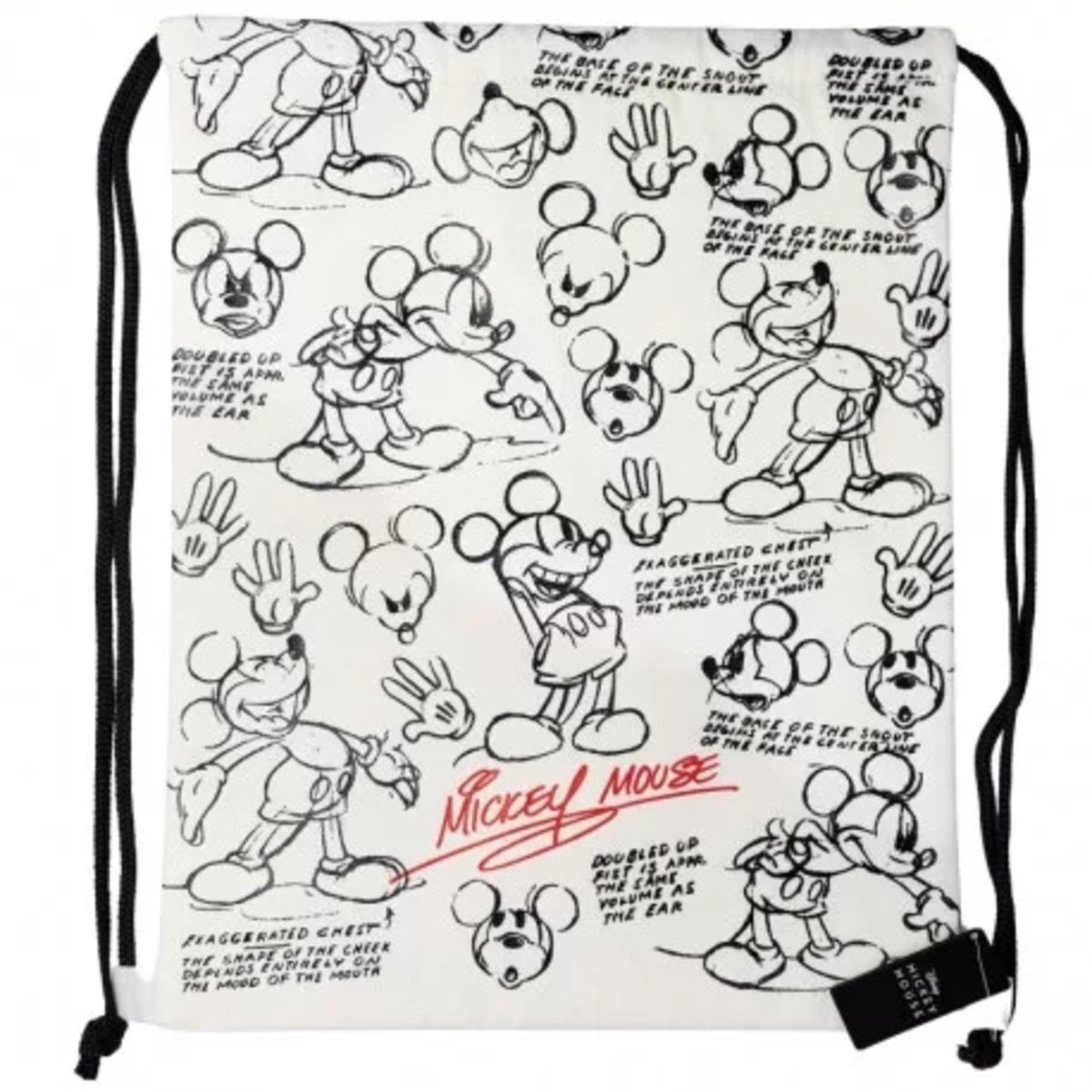 Disney Turnbeutel Mickey Mouse wasserfester Turnbeutel (1-tlg)