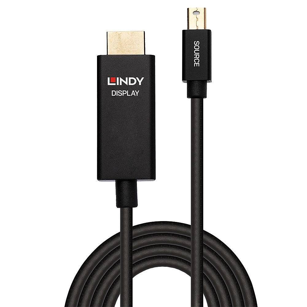 Lindy Videokabel-Adapter 3 m Mini DisplayPort HDMI Typ A 40923 HDMI-Kabel