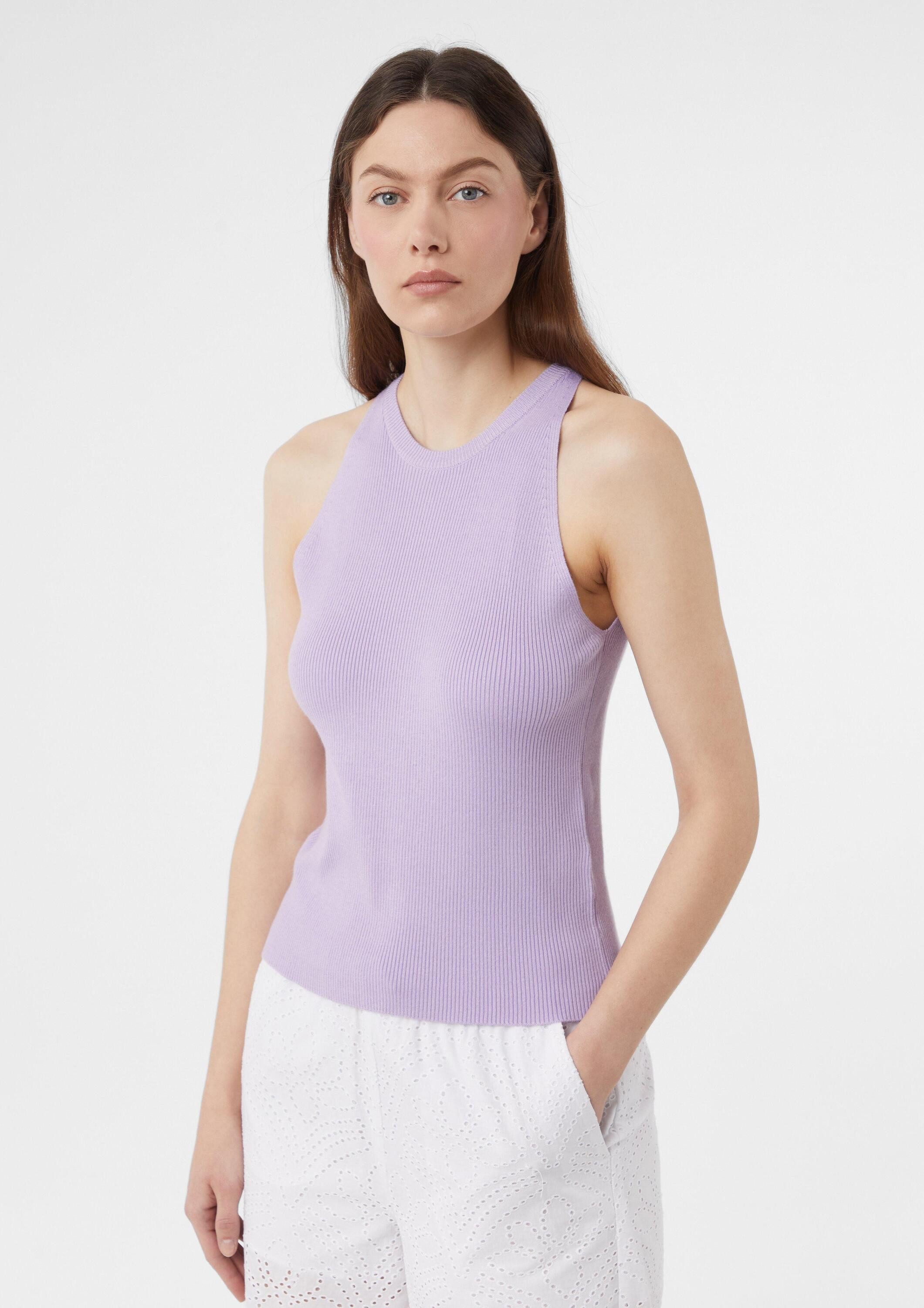 comma Muskelshirt Strickpullunder (1-tlg)