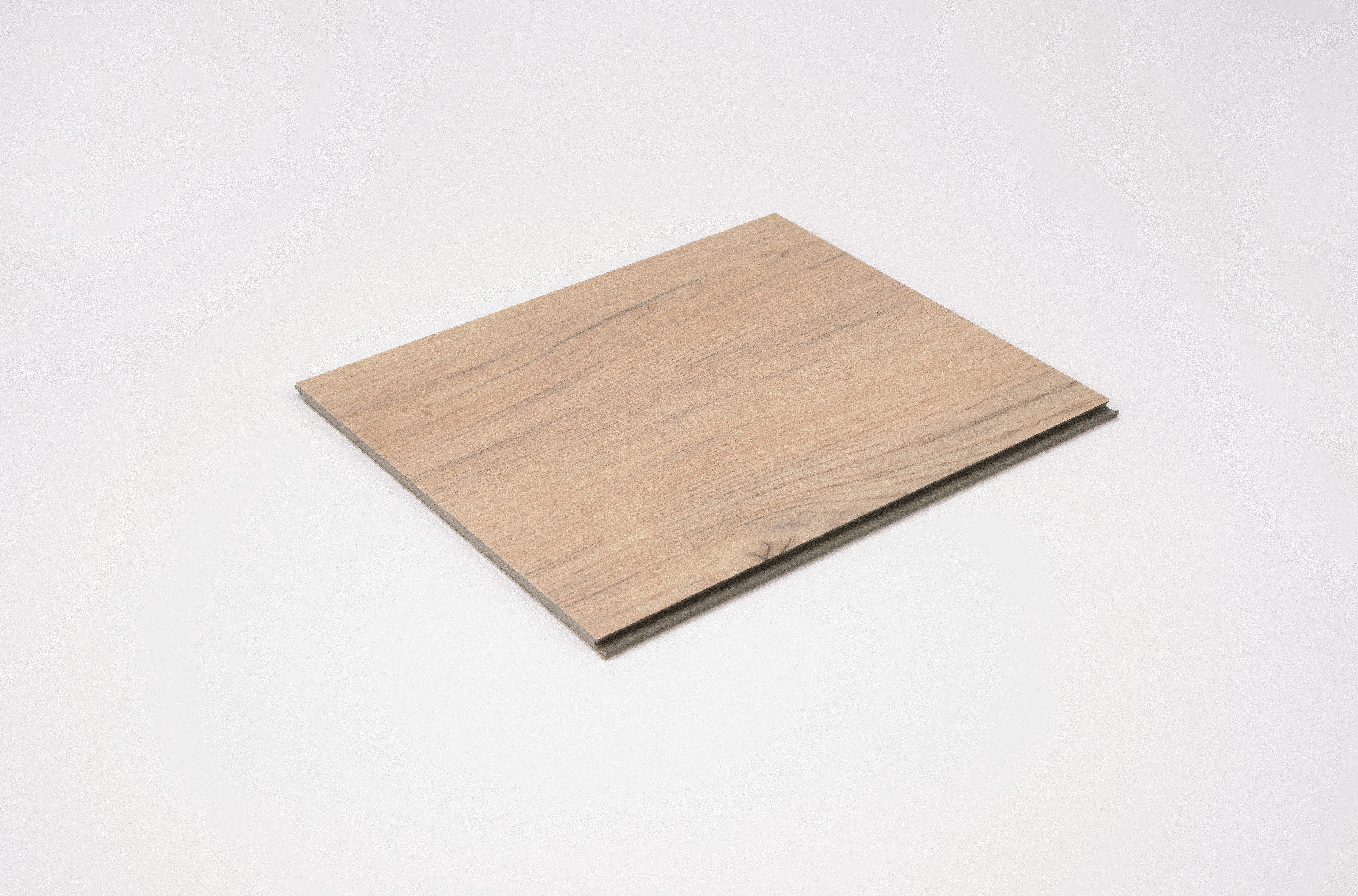 EGGER Vinylboden Muster Aquadura+ Hybridboden EDF205 Savona Eiche sand, Handmuster zu holzbasiertem Vinylboden mit HDF Trägerplatte