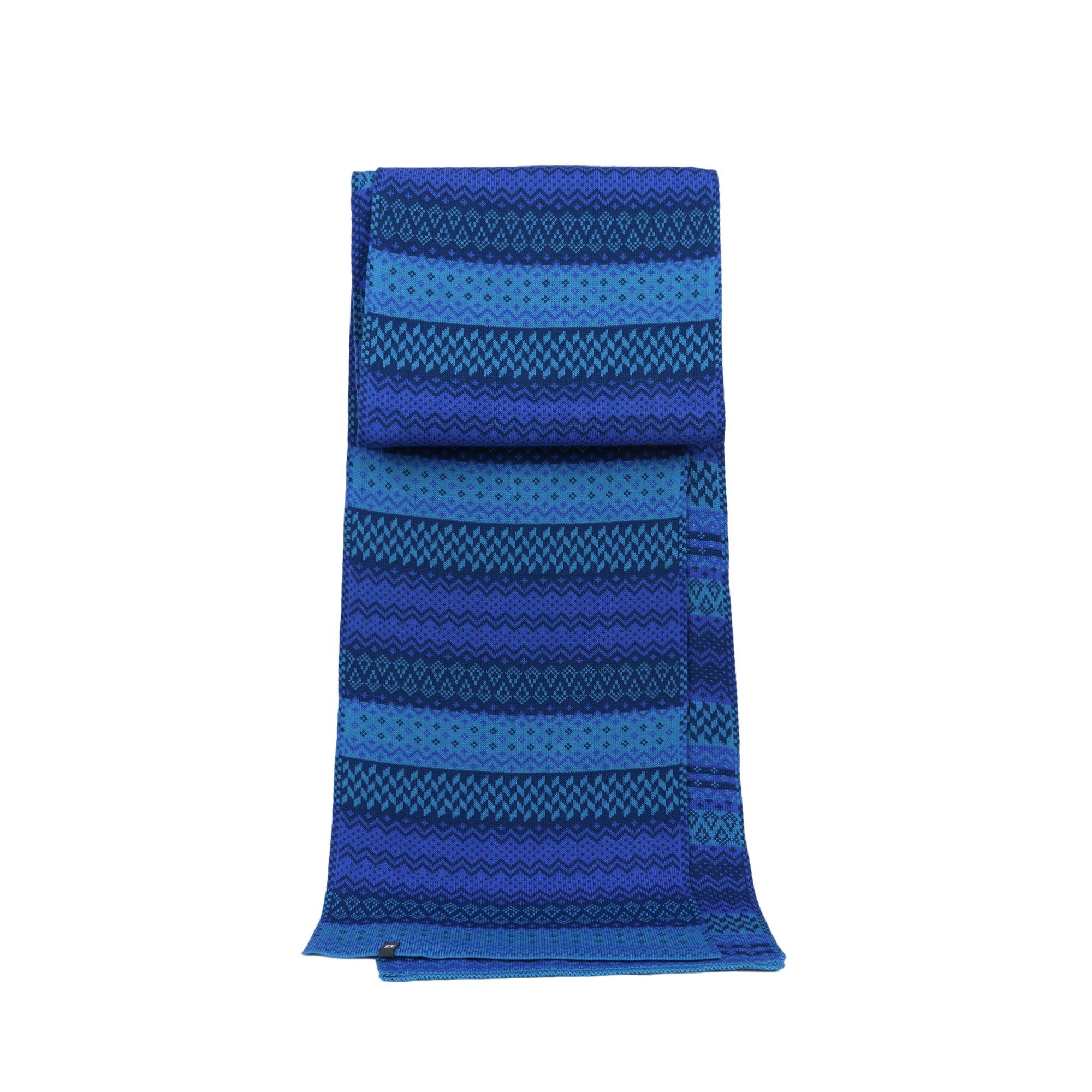 ZEBRO Strickschal Schal Sofia blau | Strickschals