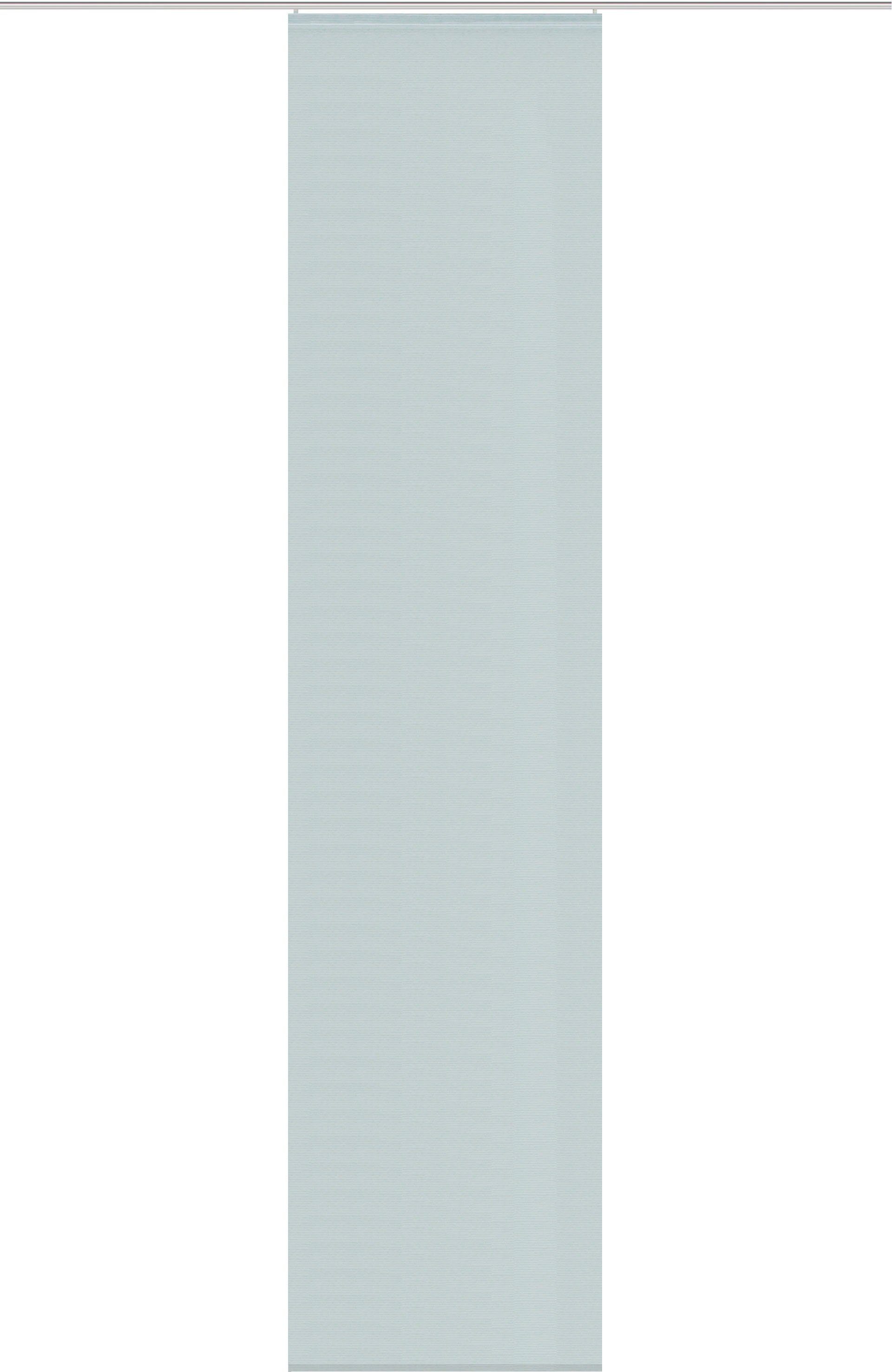 Schiebegardine SIEGLINDE, HOME WOHNIDEEN, Bambusoptik halbtransparent, (1 245x60, St), mint Paneelwagen HxB