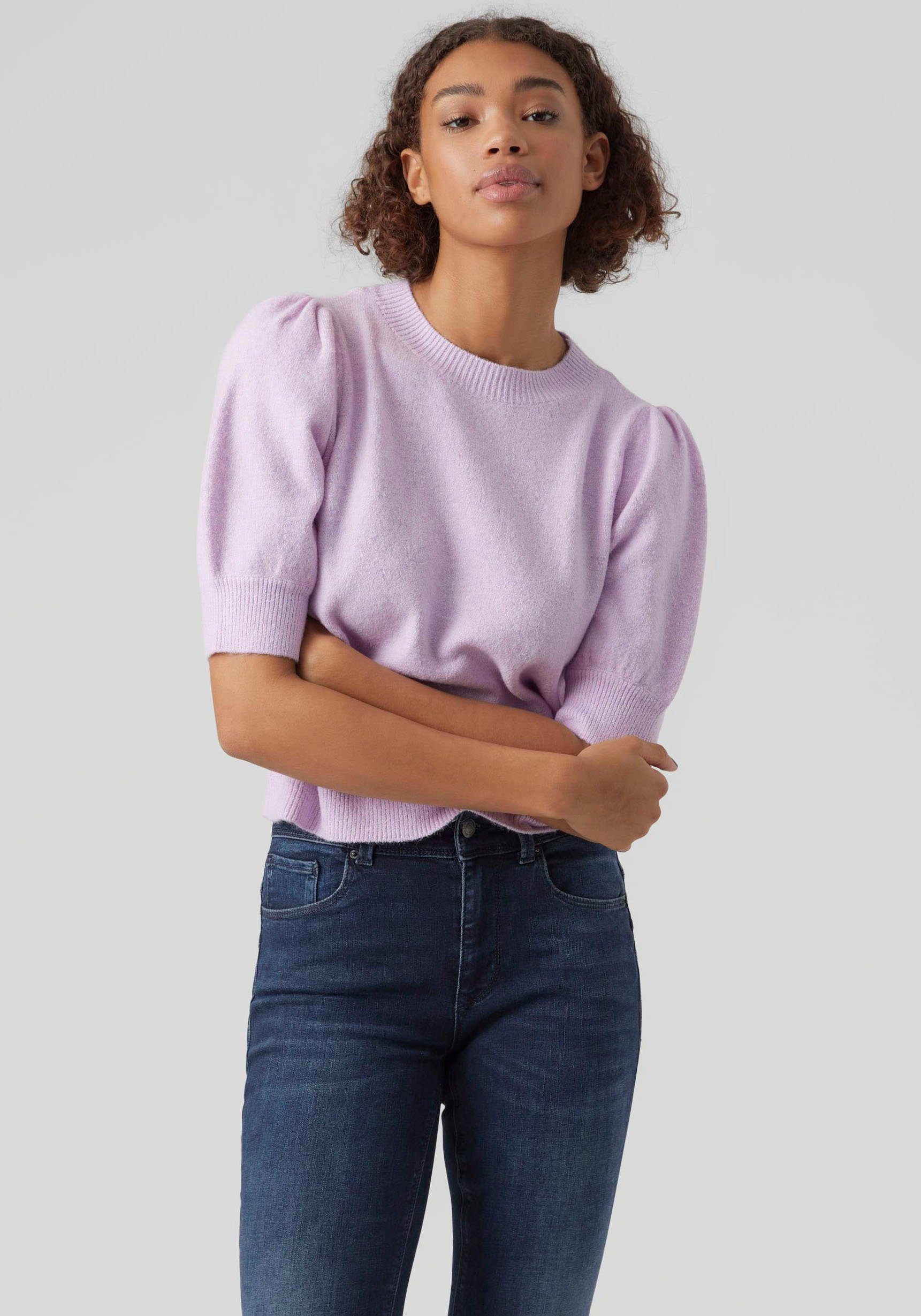 Kurzarmpullover VMDOFFY 2/4 O-NECK PULLOVER GA NOOS