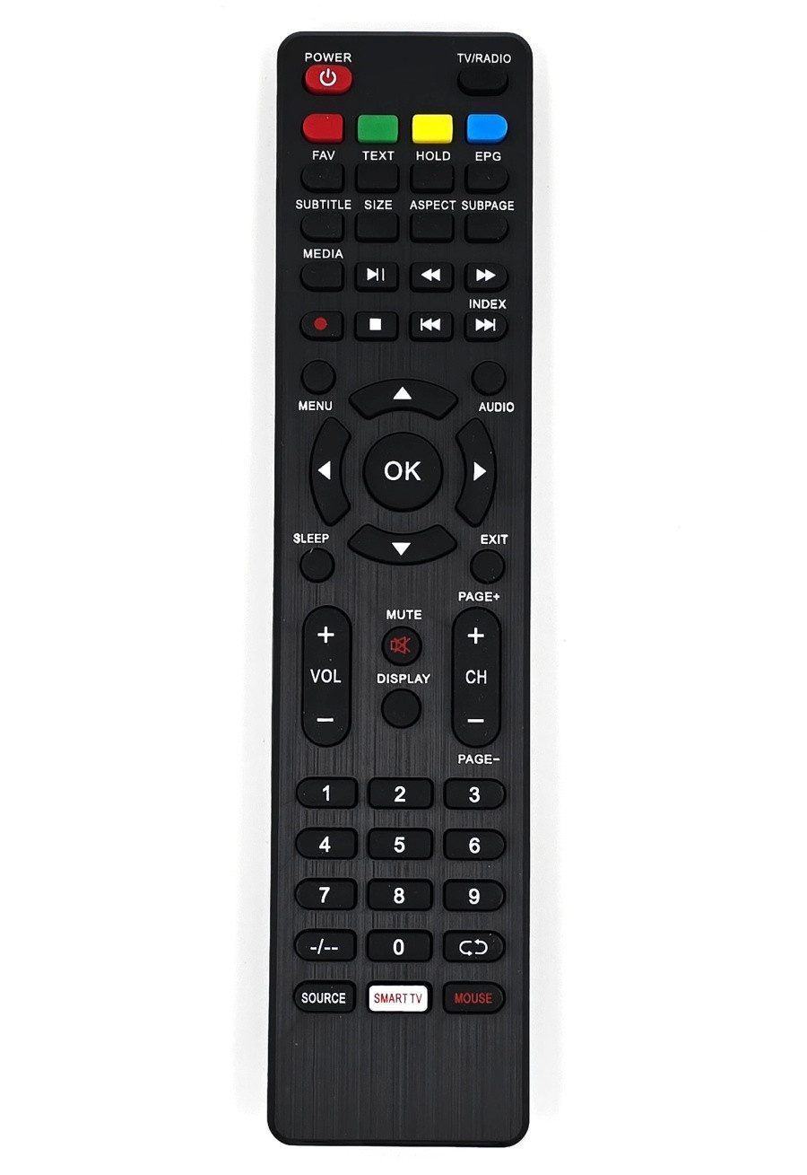 Alltro Ersatz TV Fernbedienung passend für JTC Jay-Tech RC159 GPRC15926 Fernbedienung