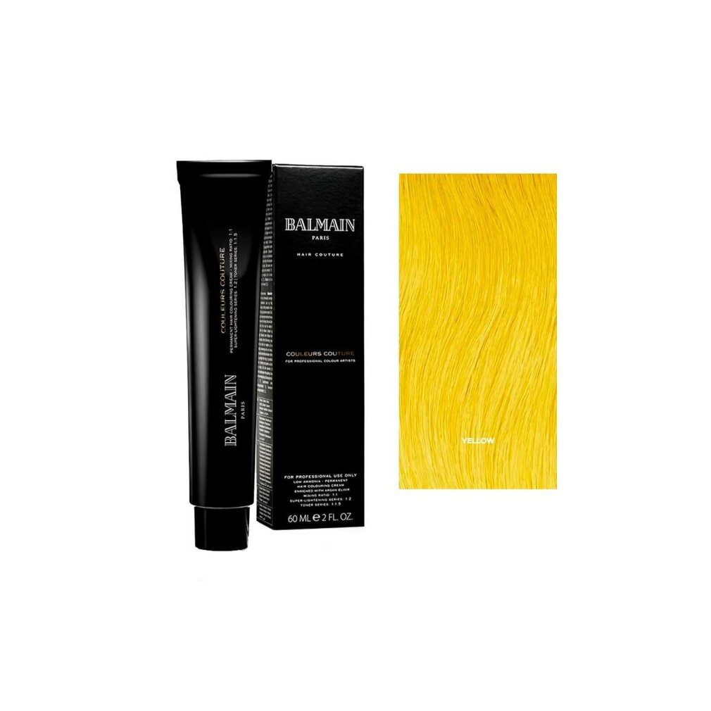 Balmain Haarpflege-Set Professionnel, Couleurs Couture, permanente Haarfarbe, Gelb, 60 ml