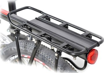 BAYLI Fahrrad-Gepäckträger 2er Set - Universal Fahrrad Gepäckträger für hinten, Aluminum MTB