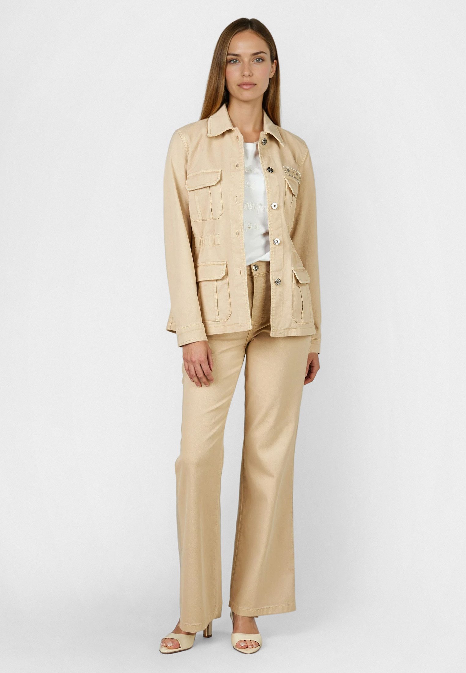 MARC AUREL Fieldjacket mit Antiker Waschung