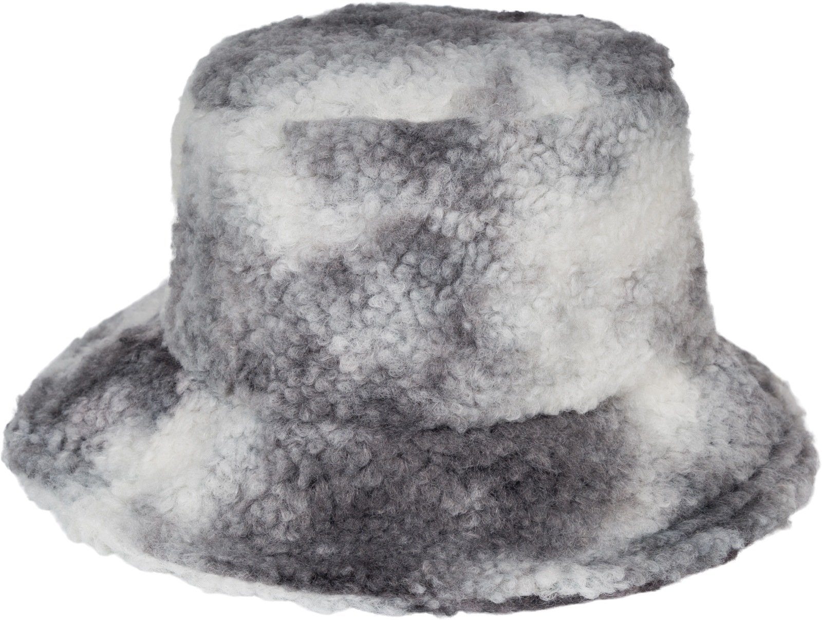 styleBREAKER Fischerhut Teddyfell Fischerhut Ombré (1-St)