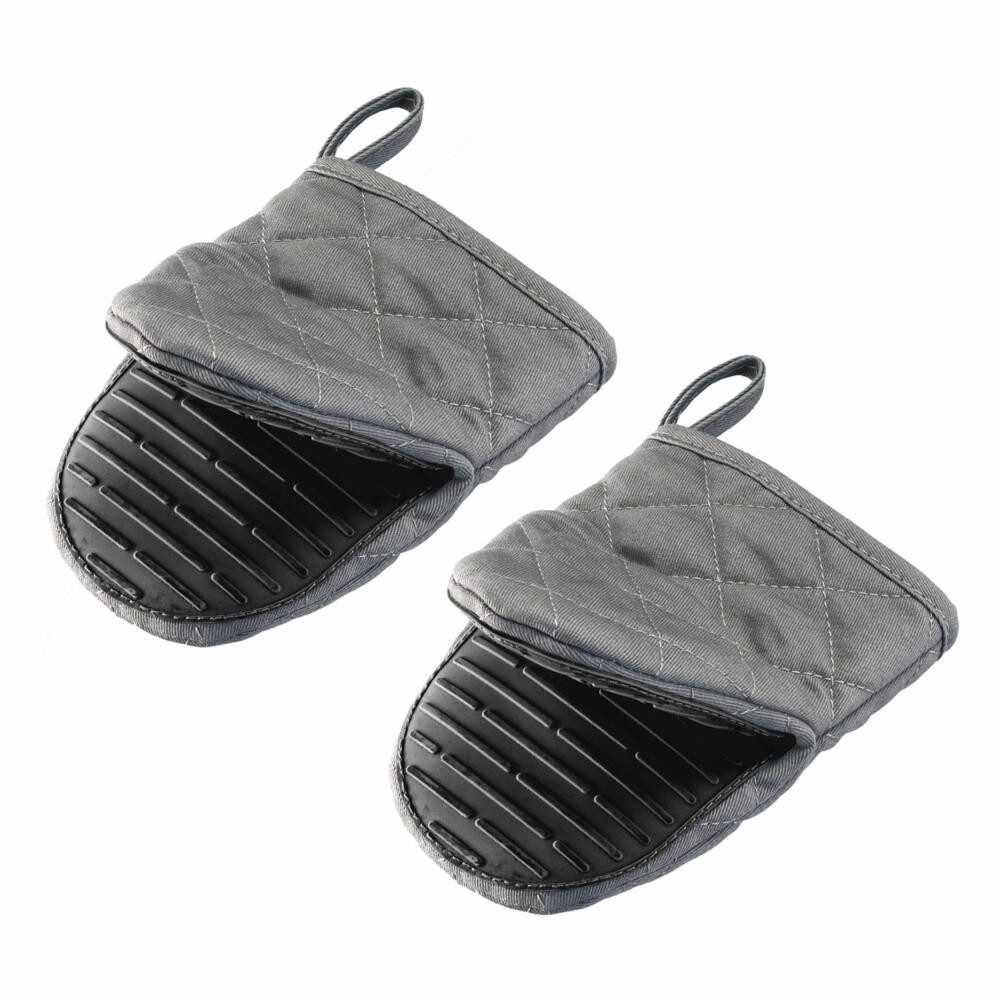 WESTMARK Topflappen mini, mit Silikon-Grillfächen, bieten Schutz vor Hitze bis 250°C, hitzebeständig, hochwertig, langlebig