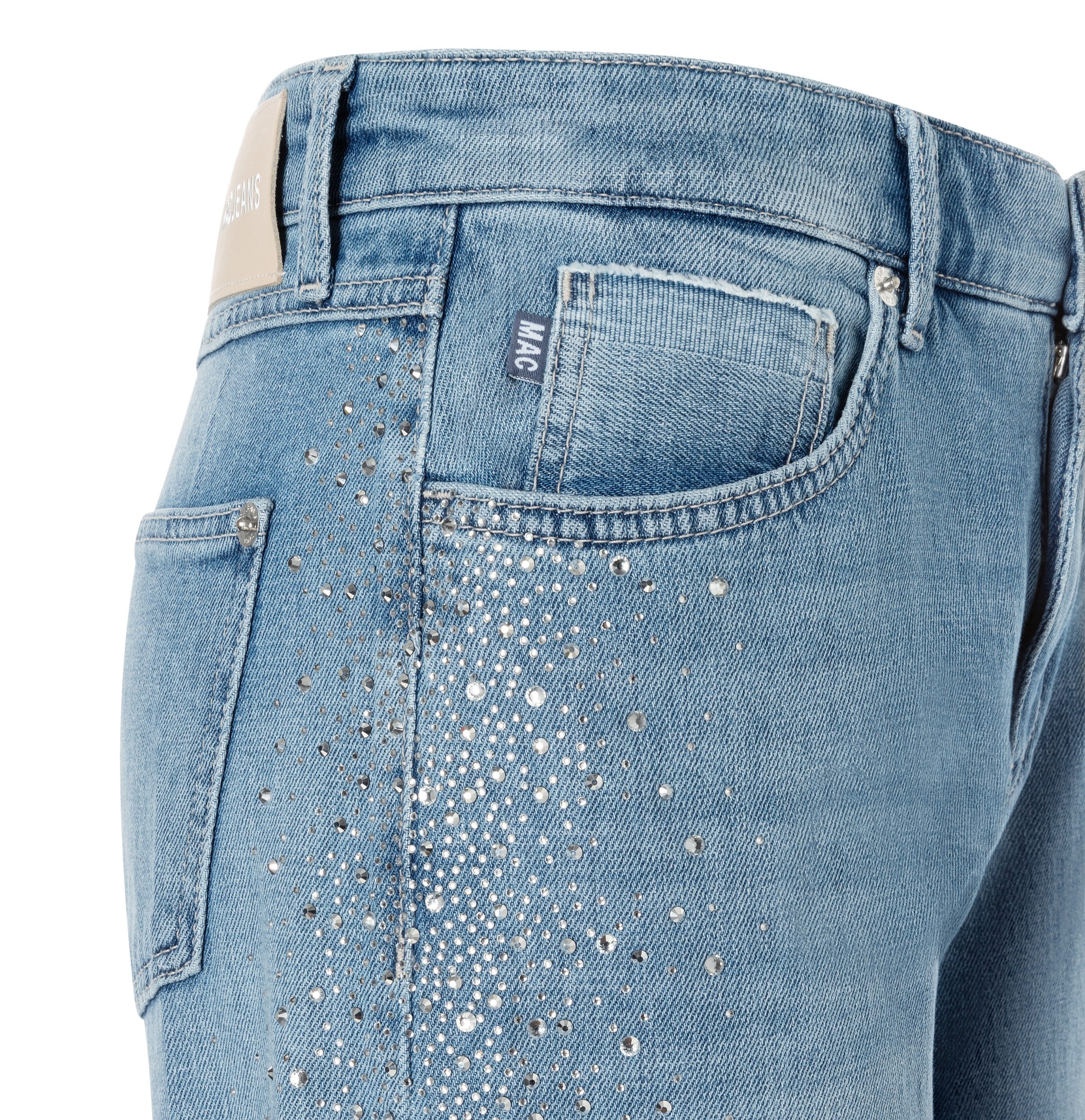 DREMAC 5-Pocket-Jeans STRAIGHT heritage blue used wash