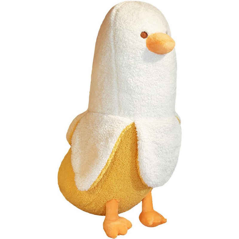 NUODWELL Babykissen Banana Duck Quirky Plüsch Kissen Kissen Spielzeug