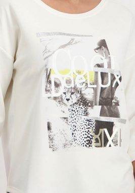 Monari Sweatshirt mit Frontprint