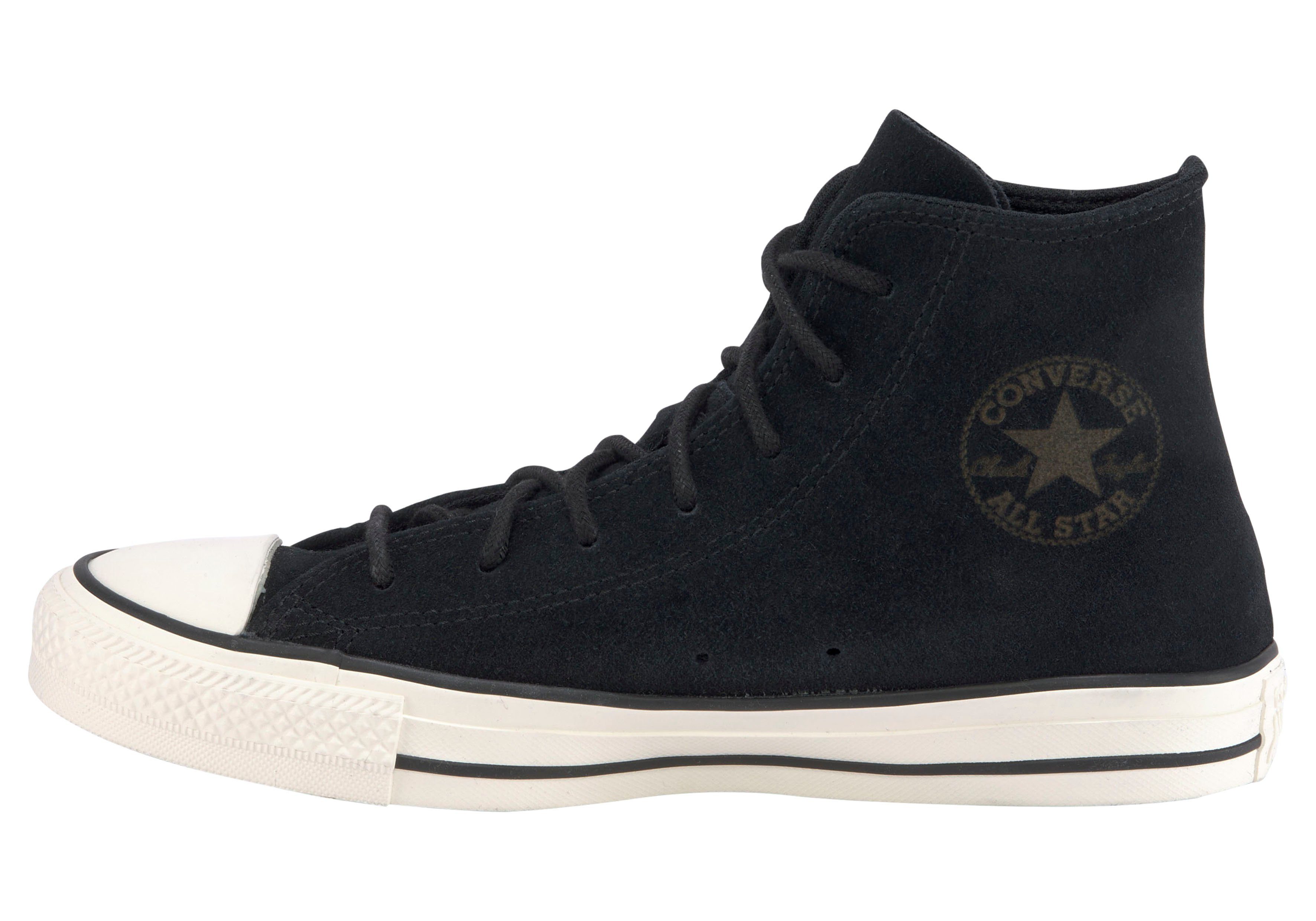 Converse STAR SUEDE Sneaker CHUCK ALL schwarz TAYLOR MONO