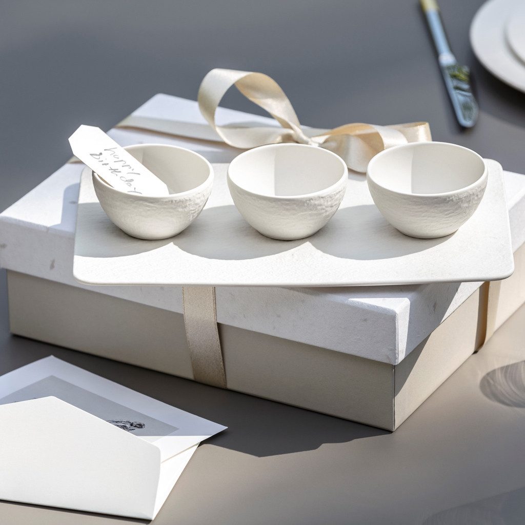 Villeroy & Boch Dipschale Manufacture DipSet, Porzellan, (Set, 4-tlg), Premium Porcelain, mikrow.- & spülm.sicher, Made in Germany