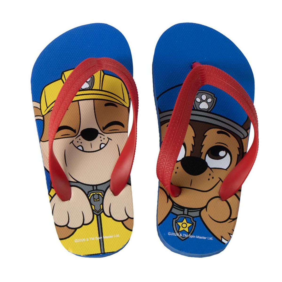 PAW PATROL Kinder Strandschuhe Zehentrenner Flip Flops Freizeit und Urlaub Badeschuh
