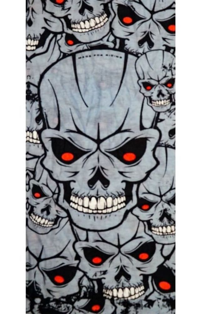 Skulls Grey
