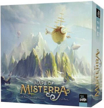 SIT DOWN! Spiel, Strategiespiel Maps of Misterra DE