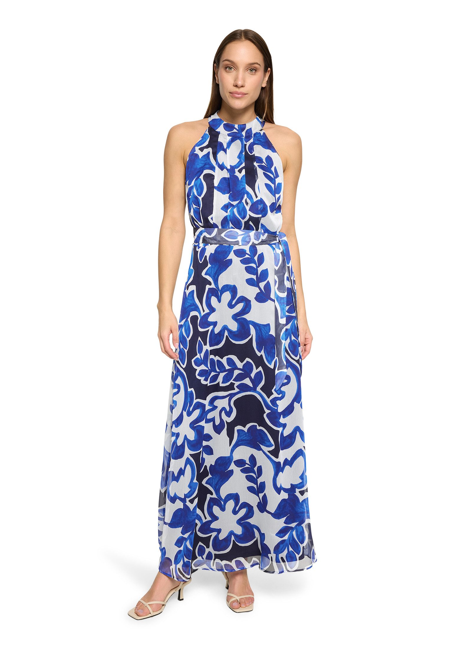 Betty&Co Chiffonkleid Damen ohne Arm