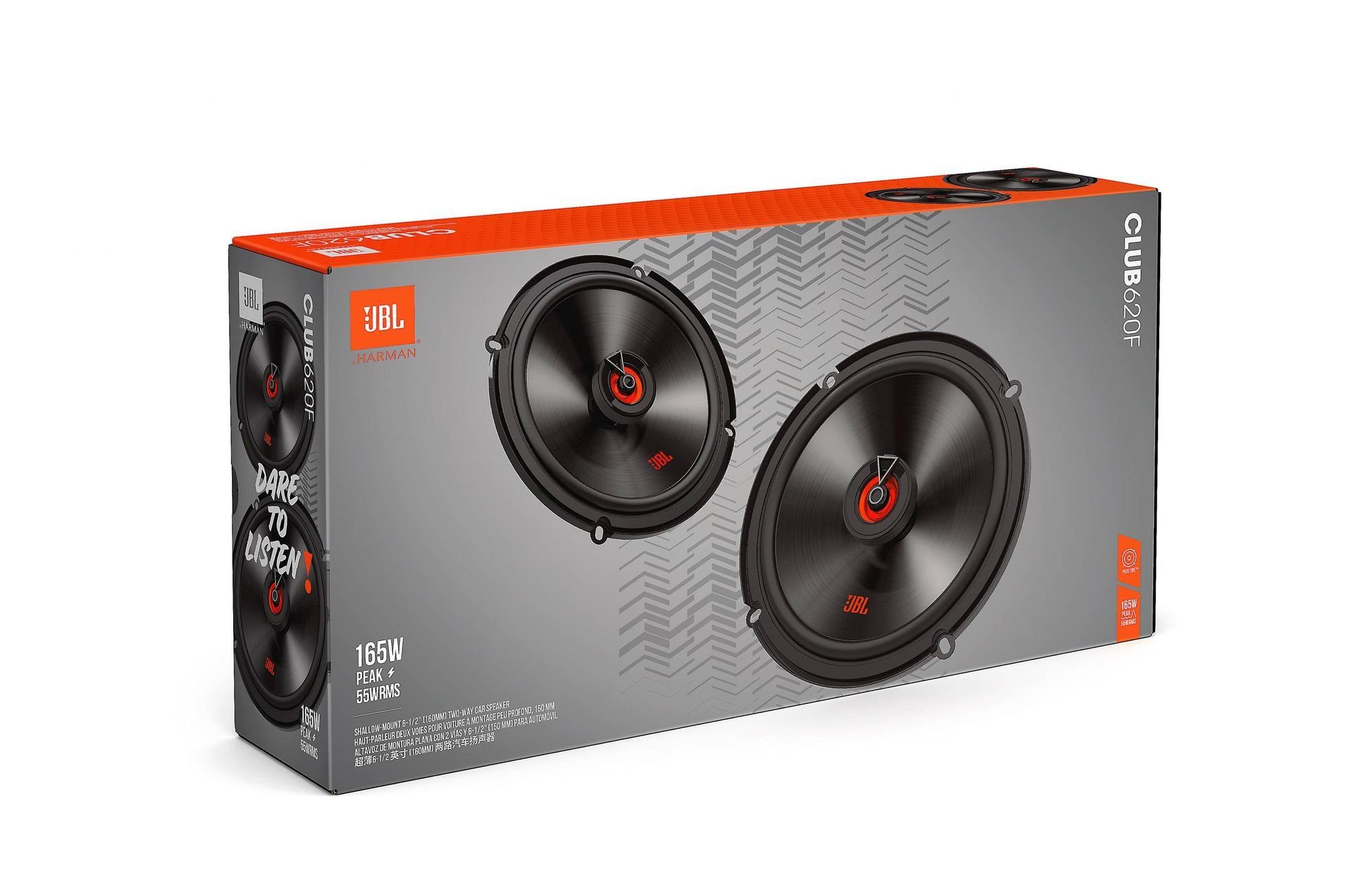 W, JBL Koax Lautsprecher) 2-Wege 620F Koax Club Club 620F 16,5cm 2-Wege Auto-Lautsprecher JBL (55 Lautsprecher