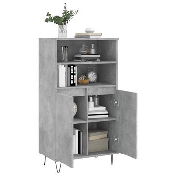 vidaXL Sideboard Highboard Betongrau 60x36x110 cm Holzwerkstoff (1 St)