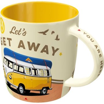 Nostalgic-Art Tasse Kaffeetasse - Volkswagen - VW Bulli Let's Get Away