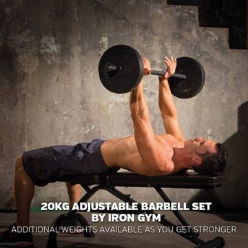 Iron Gym Hantel-Set Einstellbare Langhantel Set 20 kg IRG034