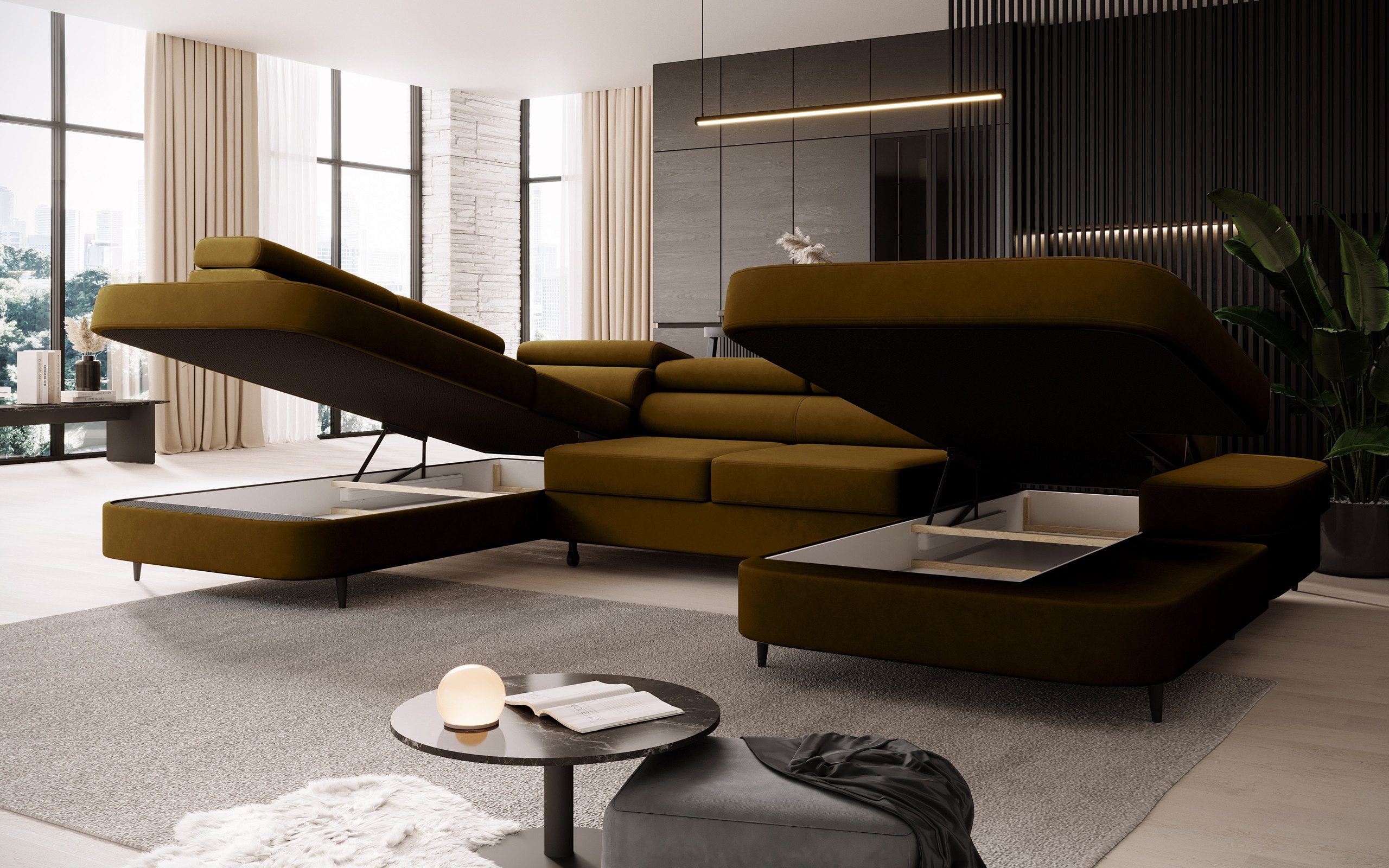 NEXT COLLECTION Ecksofa Priam U, mit günstig online kaufen